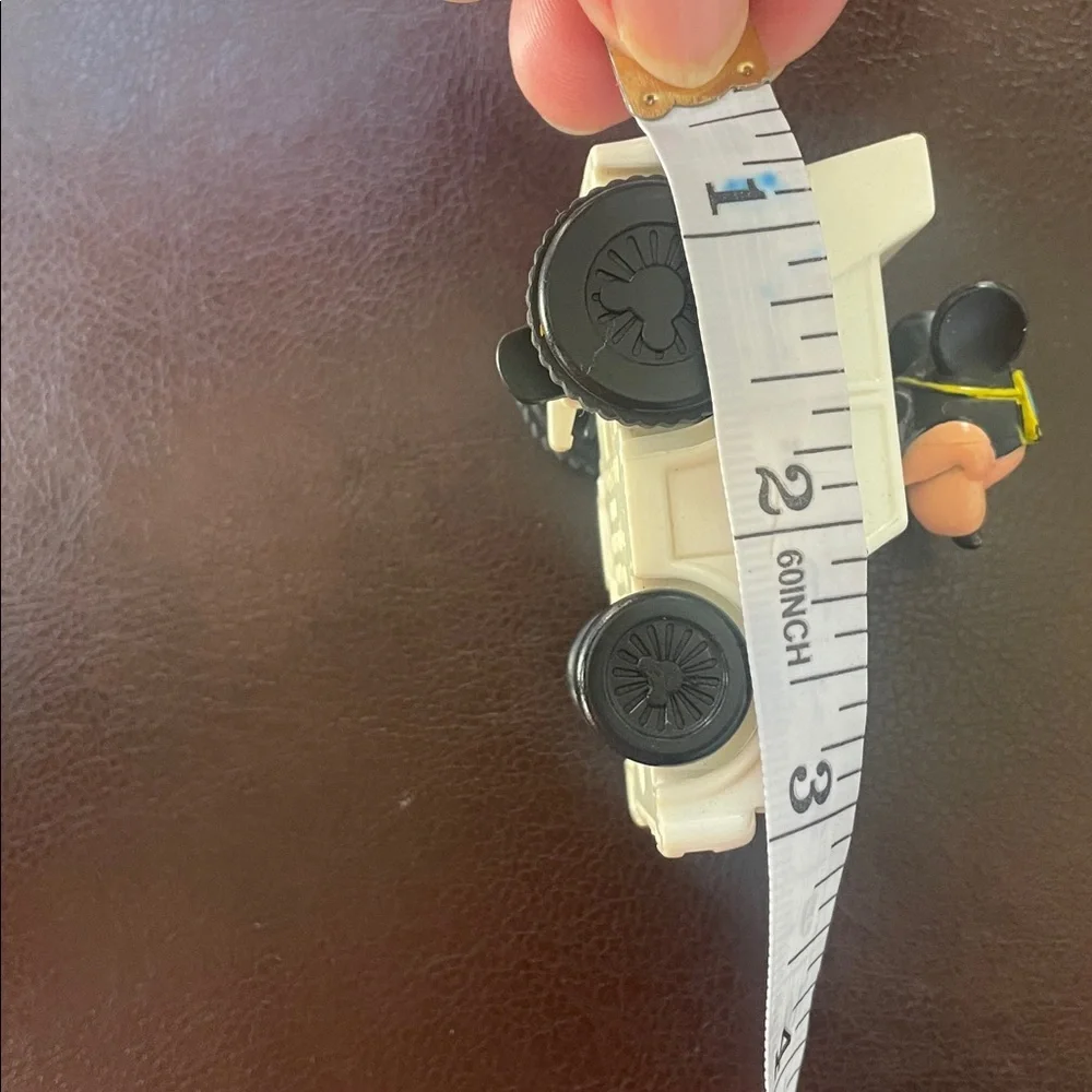Character-Themed Toy Car - White and Red